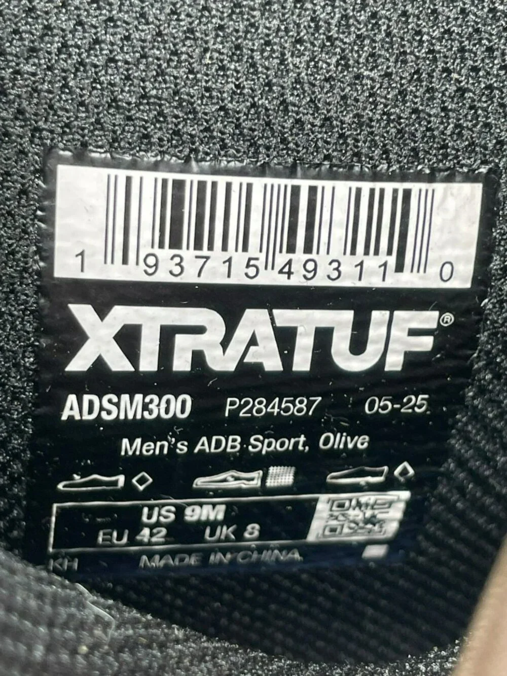 Xtratuf ADB Sport Waterproof Ankle Deck Boot Olive Green Non-Slip Men's Sz 9 NEW